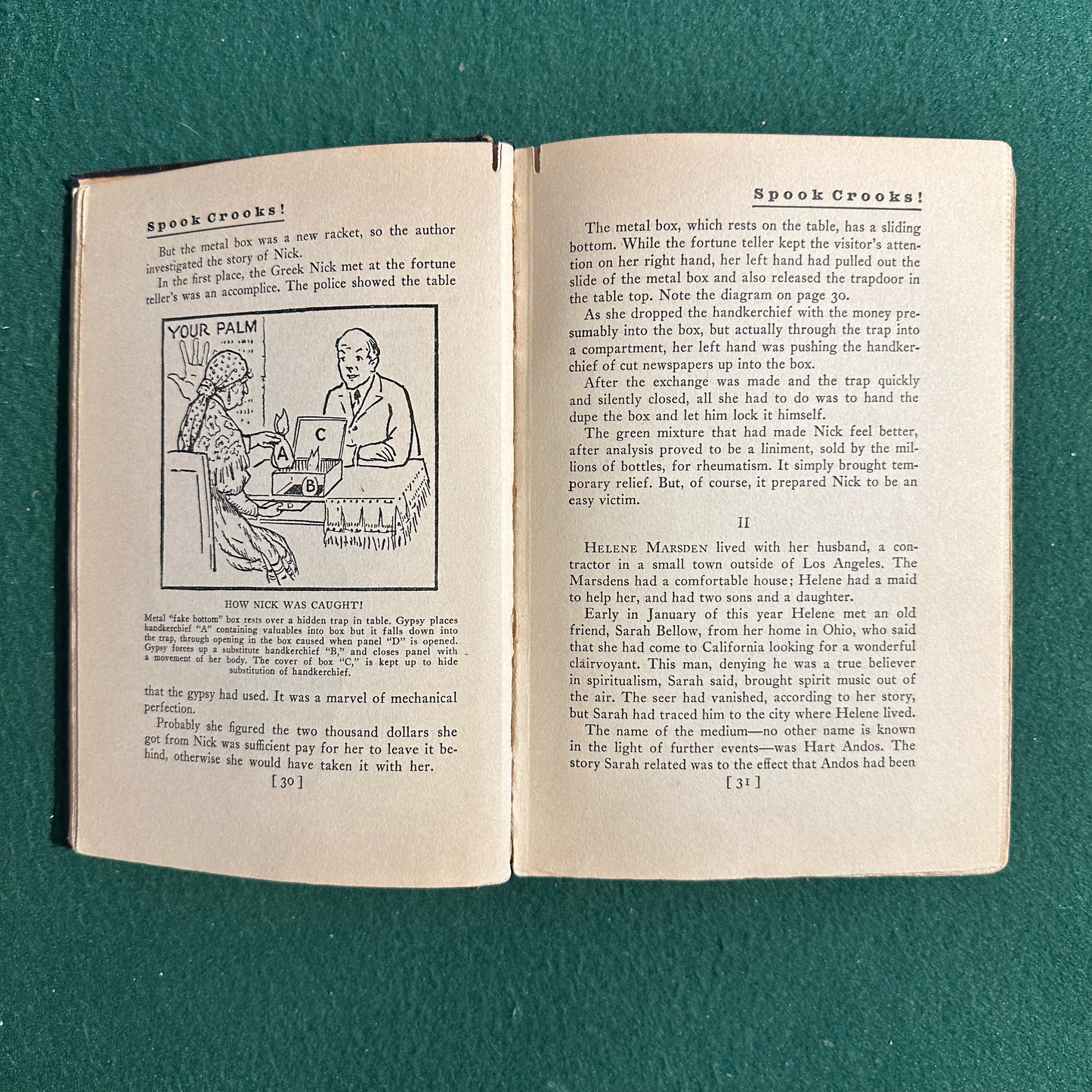 Vintage Non-Fiction Hardback: Julien J Proskauer - Spook Crooks!