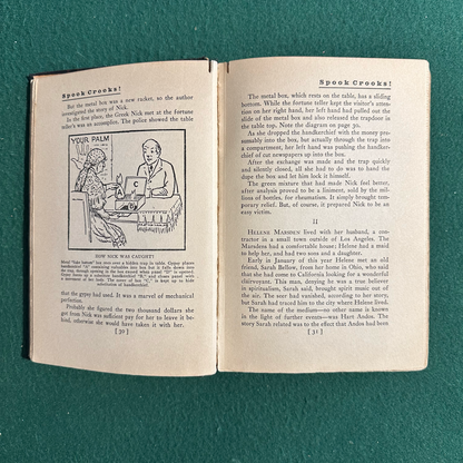 Vintage Non-Fiction Hardback: Julien J Proskauer - Spook Crooks!
