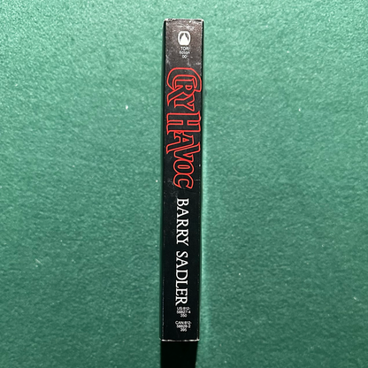 Vintage Fiction Paperback: Barry Sadler - Cry Havoc THIRD PRINTING
