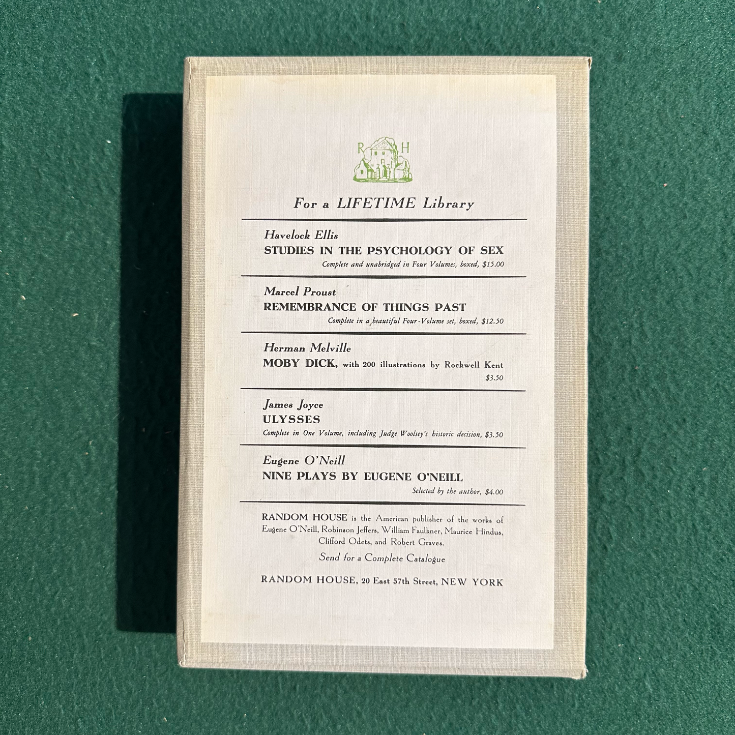 Vintage Fiction Hardback: William Faulkner - Absalom, Absalom! FIRST EDITION FACSIMILE