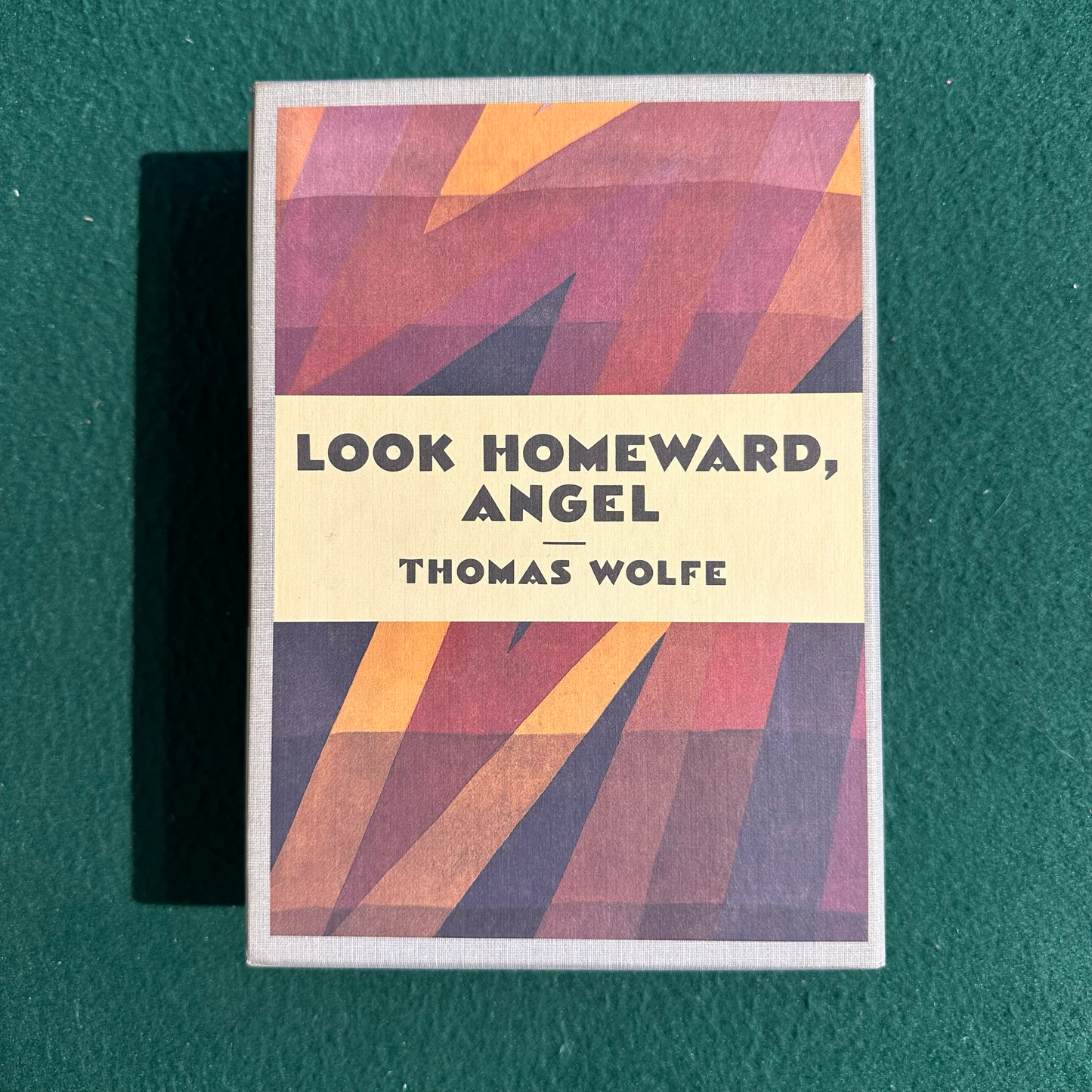 Vintage Fiction Hardback: Thomas Wolfe - Look Homeward, Angel FIRST EDITION FACSIMILE