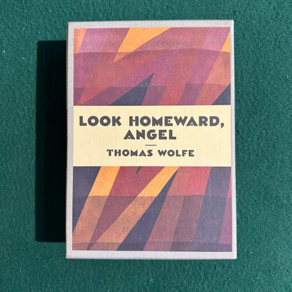 Vintage Fiction Hardback: Thomas Wolfe - Look Homeward, Angel FIRST EDITION FACSIMILE