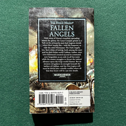 Sci-fi Paperback: Mike Lee - Warhammer 40k: Fallen Angels SECOND PRINT