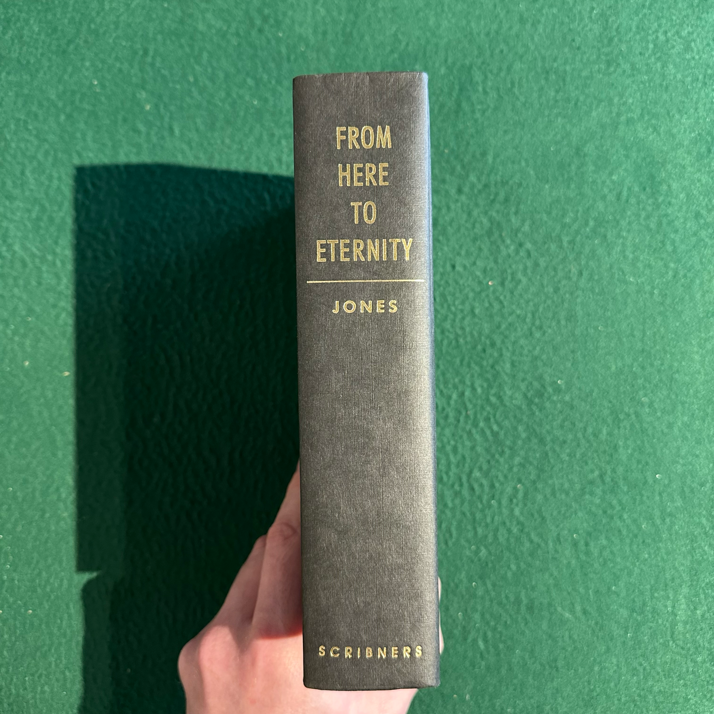 Vintage Fiction Hardback: James Jones - From Here to Eternity FIRST EDITION FACSIMILE
