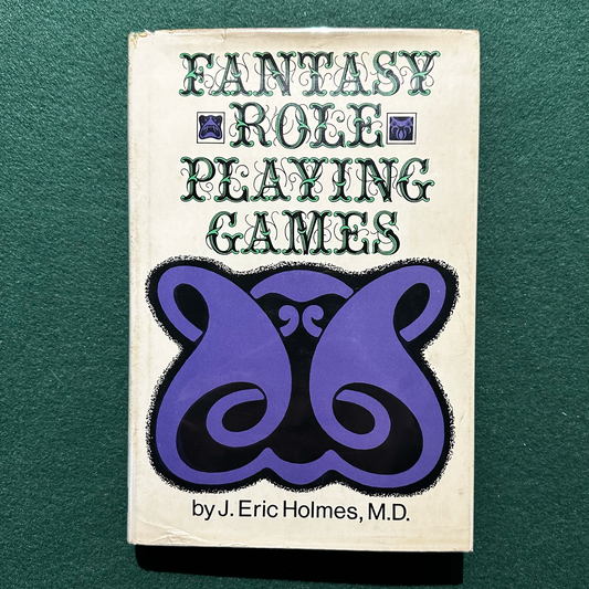 Vintage Fantasy Hardback: J Eric Holmes MD - Fantasy Role Playing Games