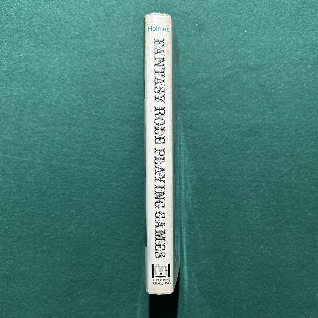 Vintage Fantasy Hardback: J Eric Holmes MD - Fantasy Role Playing Games