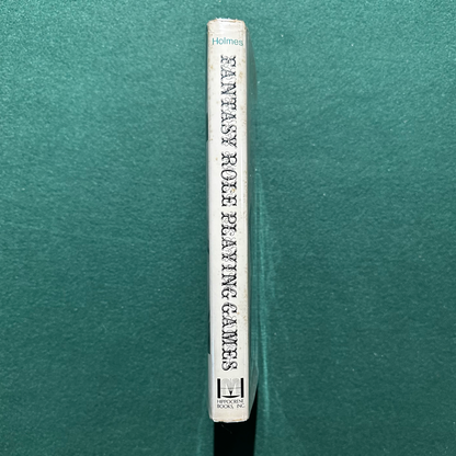 Vintage Fantasy Hardback: J Eric Holmes MD - Fantasy Role Playing Games