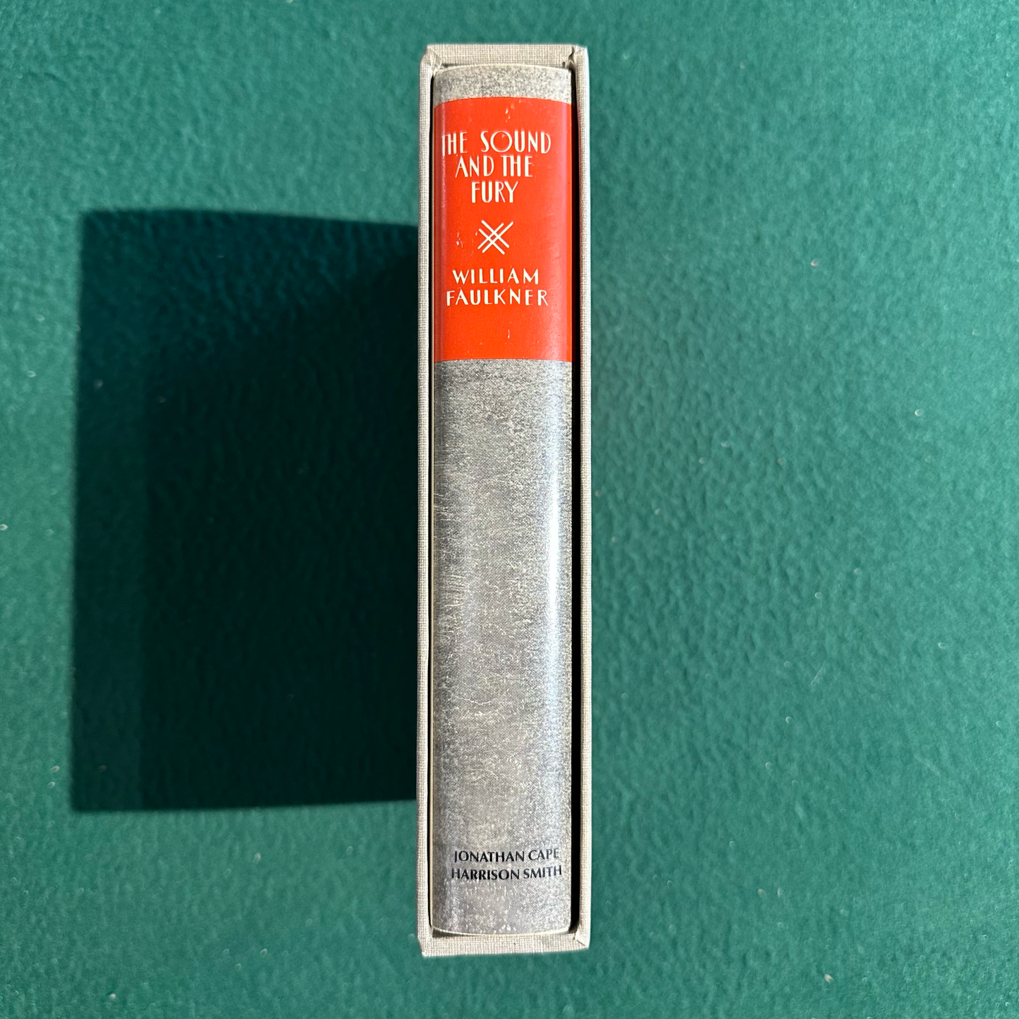 Vintage Fiction Hardback: William Faulkner - The Sound and the Fury FIRST EDITION FACSIMILE