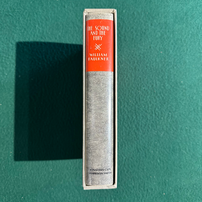 Vintage Fiction Hardback: William Faulkner - The Sound and the Fury FIRST EDITION FACSIMILE