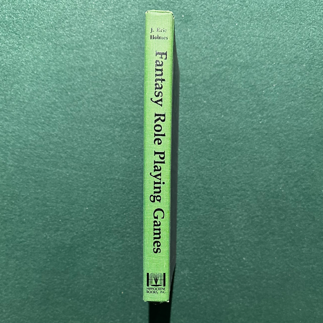 Vintage Fantasy Hardback: J Eric Holmes MD - Fantasy Role Playing Games