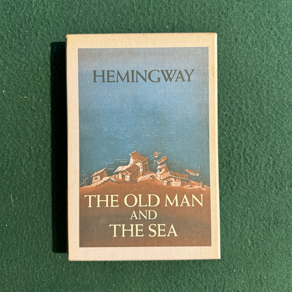 Vintage Fiction Hardback: Ernest Hemingway - The Old Man and the Sea FIRST EDITION FACSIMILE