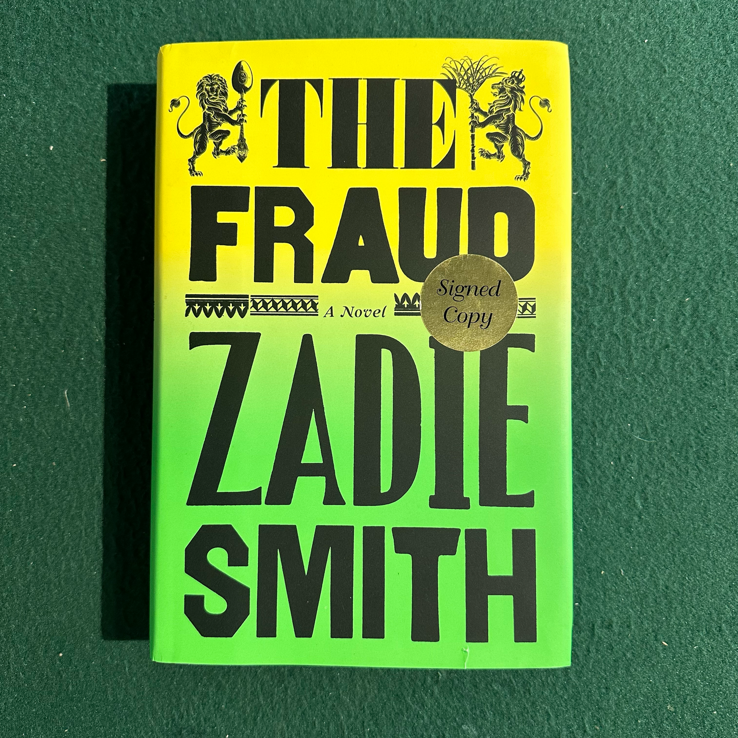 Fiction Hardback: Zadie Smith - The Fraud SIGNED FIRST EDITION