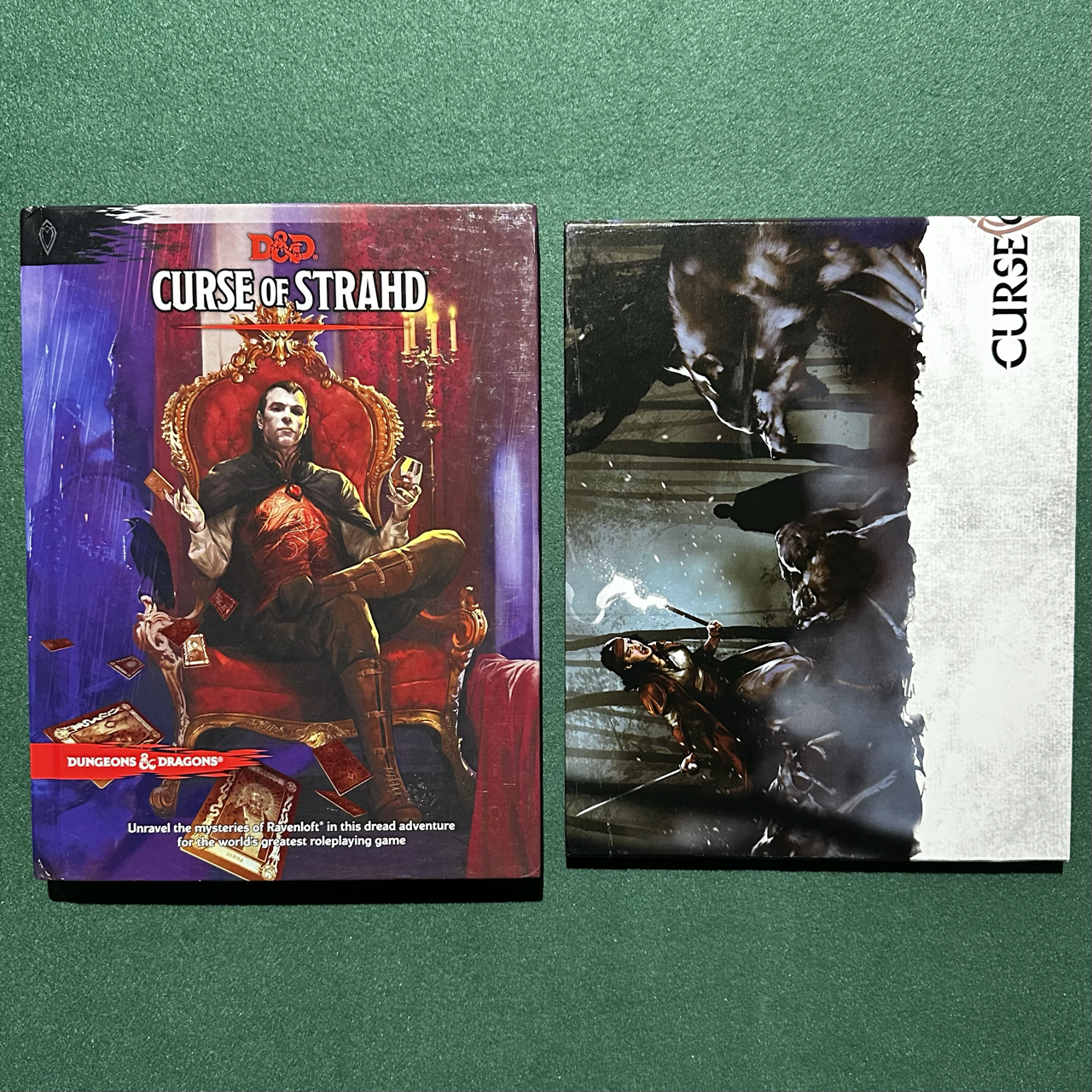 Dungeons & Dragons Hardback: Curse of Strahd with DM Screen FIRST PRINT