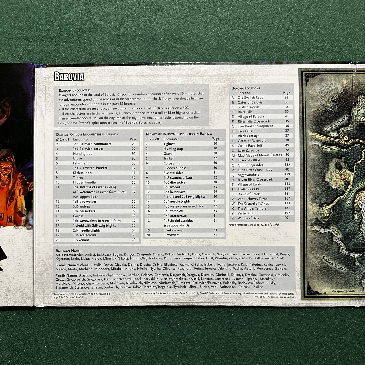 Dungeons & Dragons Hardback: Curse of Strahd with DM Screen FIRST PRINT