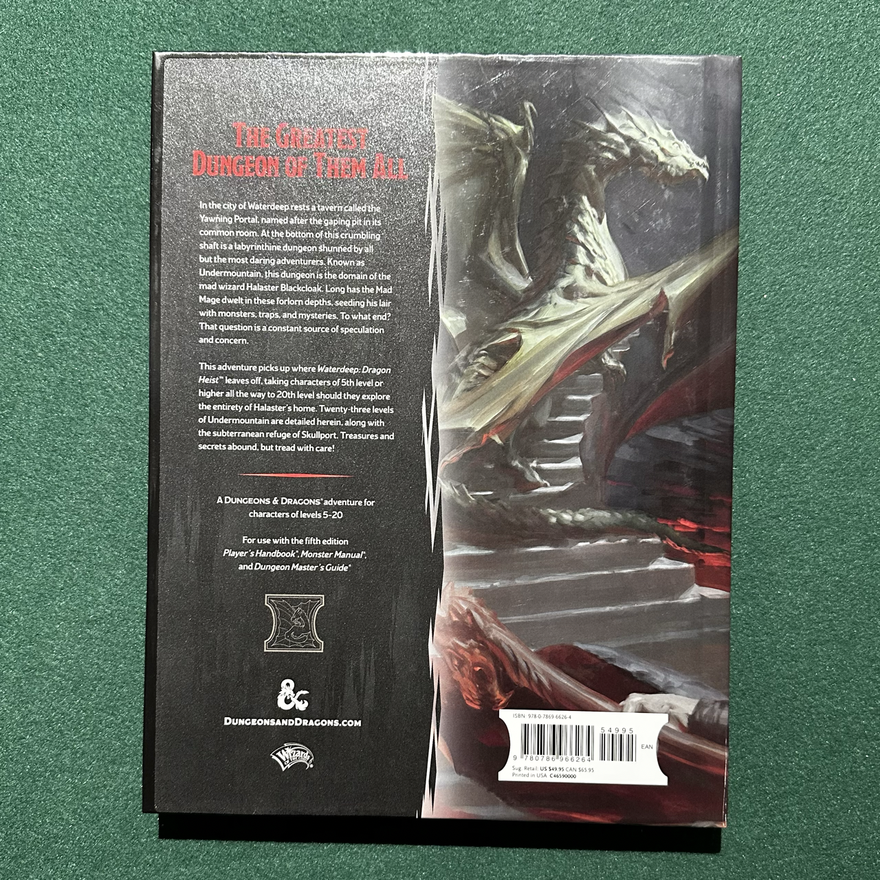 Dungeons & Dragons Hardback: Waterdeep: Dungeon of the Mad Mage Dungeons & Dragons Hardback: Waterdeep: Dungeon of the Mad Mage