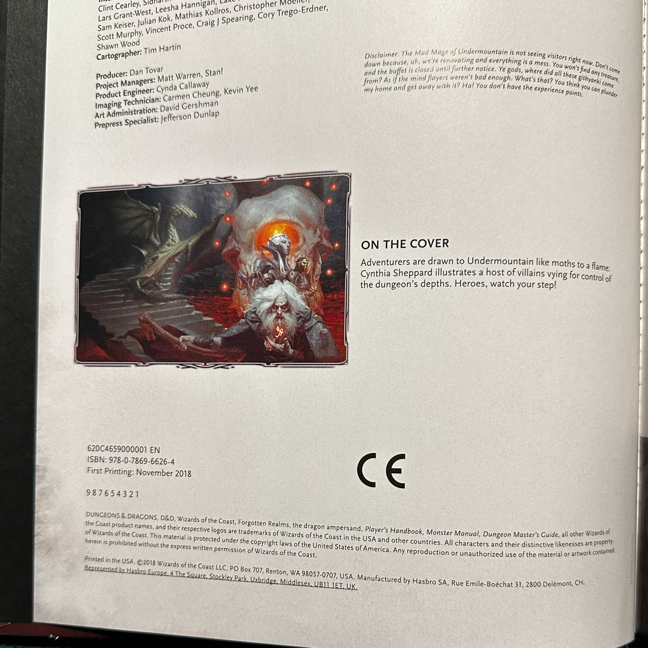 Dungeons & Dragons Hardback: Waterdeep: Dungeon of the Mad Mage Dungeons & Dragons Hardback: Waterdeep: Dungeon of the Mad Mage