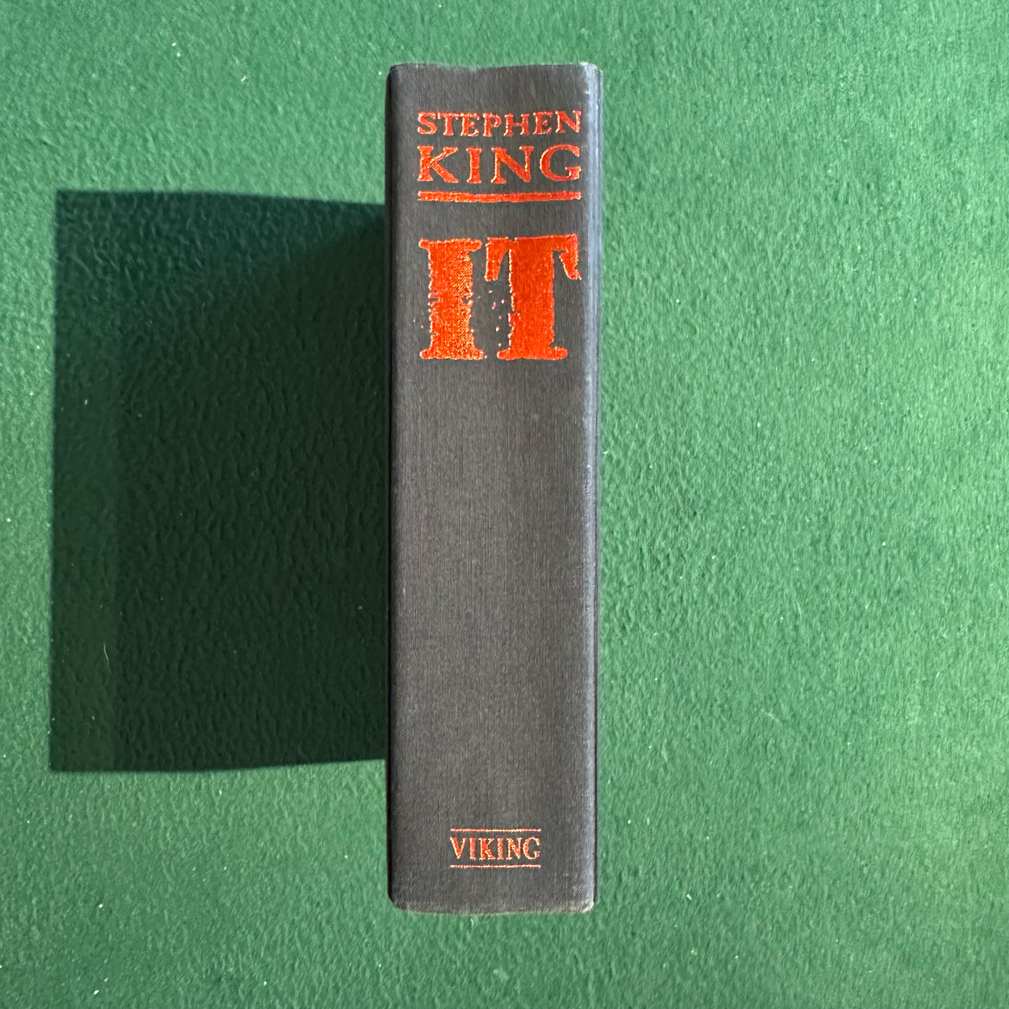 Vintage Horror Hardback: Stephen King - It FIRST EDITION