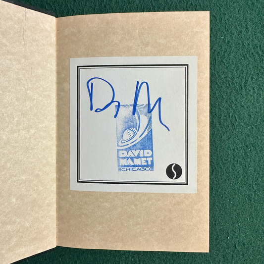 Vintage Fiction Hardback: David Mamet - Passover SIGNED SECOND PRINTING