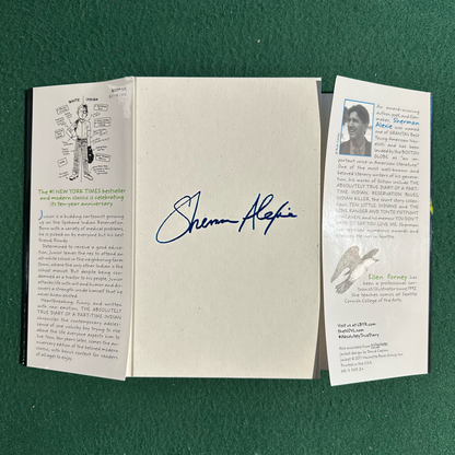 Fiction Hardback: Sherman Alexie - The Absolutely True Diary of a Part-Time Indian, 10th Anniversary Edition SIGNED FIRST PRINTING