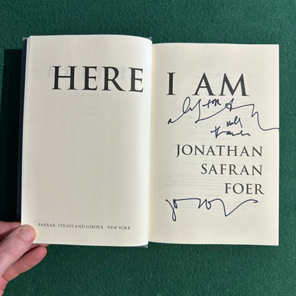 Fiction Hardback: Jonathan Safran Foer - Here I Am SIGNED FIRST EDITION