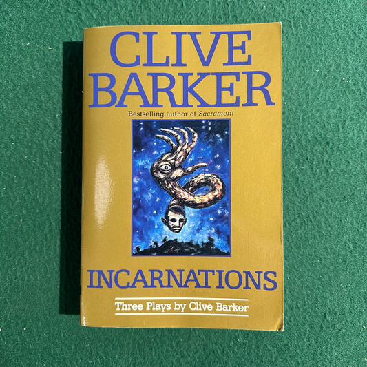Vintage Horror Paperback: Clive Barker - Incarnations FIRST PRINTING