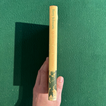 Vintage Non-Fiction Hardback: Barry Schwartz - Queuing and Waiting