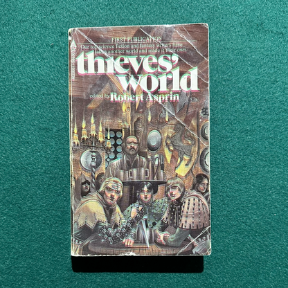 Vintage Fantasy Paperback: Robert Asprin - Thieves' World SIGNED SECOND PRINTING