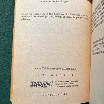 Vintage Sci-fi Paperback: Philip K Dick - The Three Stigmata of Palmer Eldritch FIRST PRINTING