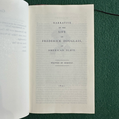 Vintage Fiction Hardback: Frederick Douglas - Autobiographies: Narrative of the Life, My Bondage and My Freedom, Life and Times FIRST PRINTING