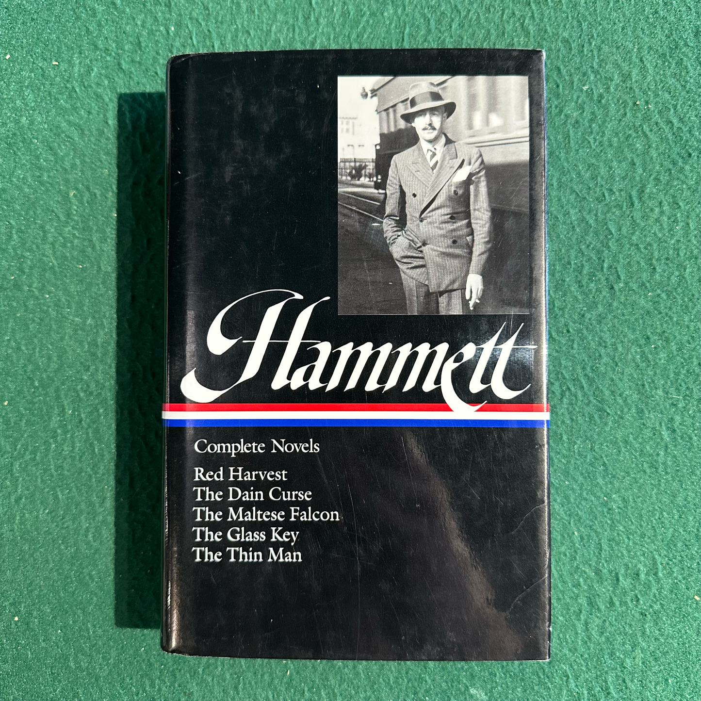 Vintage Fiction Hardback: Dashiell Hammett - Complete Novels: Red Harvest, The Dain Curse, The Maltese Falcon, The Glass Key, The Thin Man
