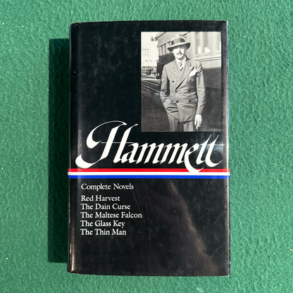 Vintage Fiction Hardback: Dashiell Hammett - Complete Novels: Red Harvest, The Dain Curse, The Maltese Falcon, The Glass Key, The Thin Man