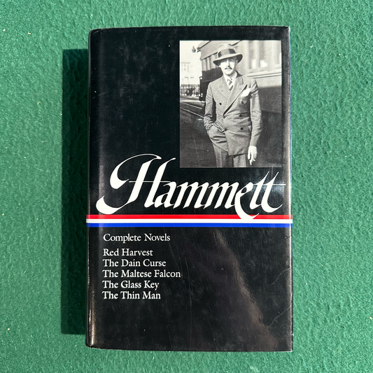 Vintage Fiction Hardback: Dashiell Hammett - Complete Novels: Red Harvest, The Dain Curse, The Maltese Falcon, The Glass Key, The Thin Man