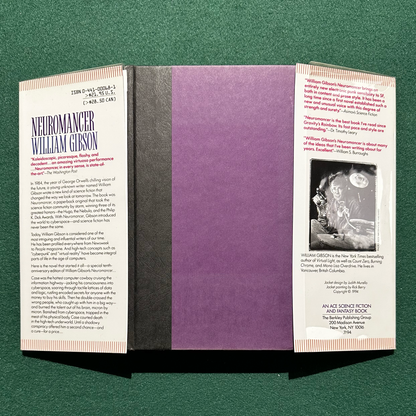 Vintage Sci-fi Hardback: William Gibson - Neuromancer 10th Anniversary Edition FIRST PRINTING
