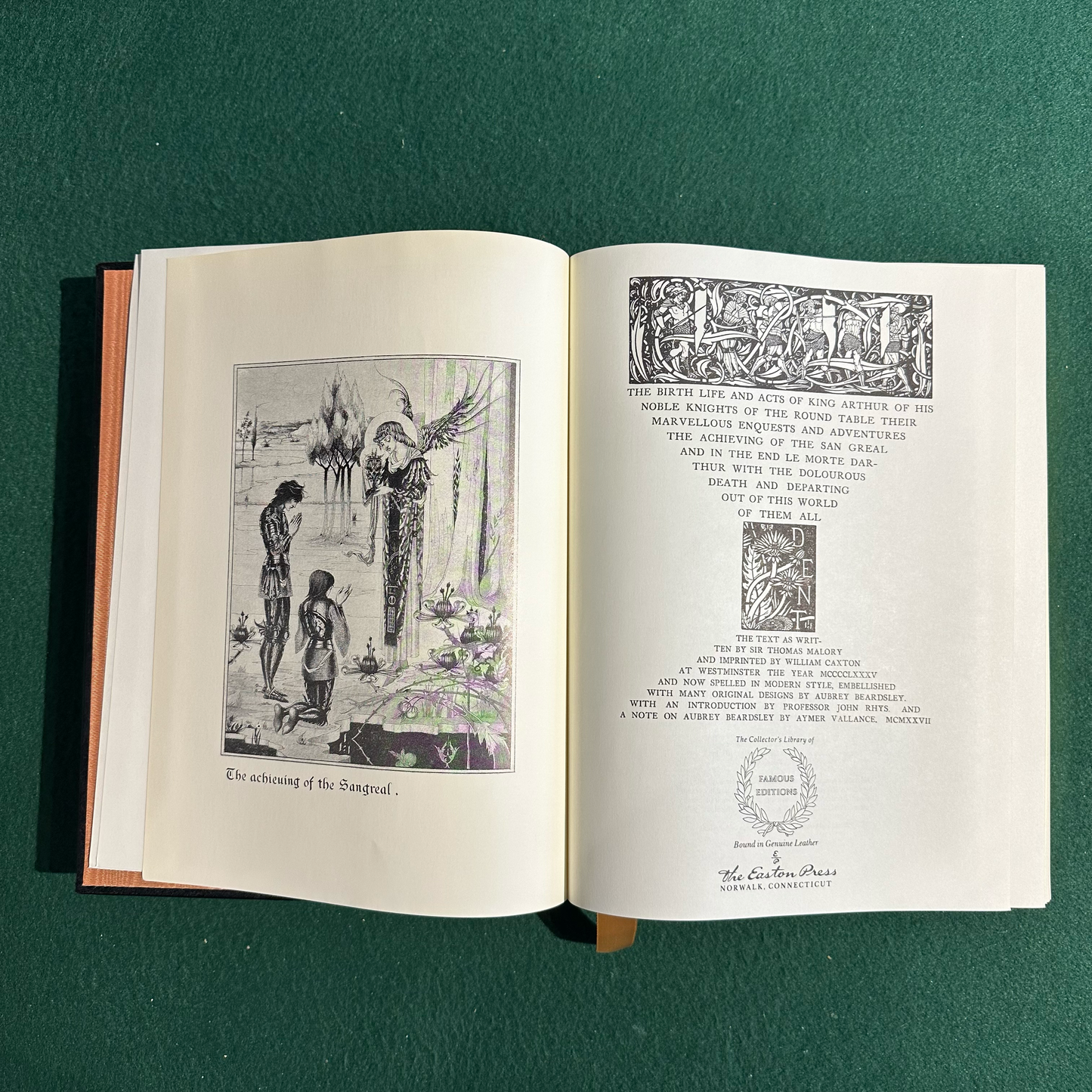 Vintage Fiction Hardback: Sir Thomas Mallory - Le Morte Darthur