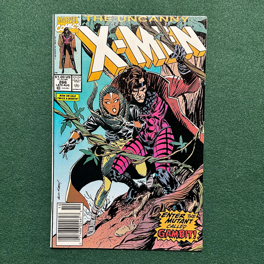 Vintage Comic Book: The Uncanny X-Men #266 FIRST APPEARANCE OF GAMBIT