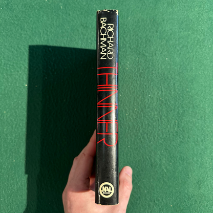 Vintage Horror Hardback: Stephen King writing as Richard Bachman - Thinner