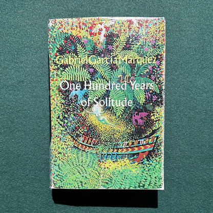 Vintage Fiction Hardback: Gabriel Garcia Marquez - One Hundred Years of Solitude FIRST BOOK CLUB EDITION