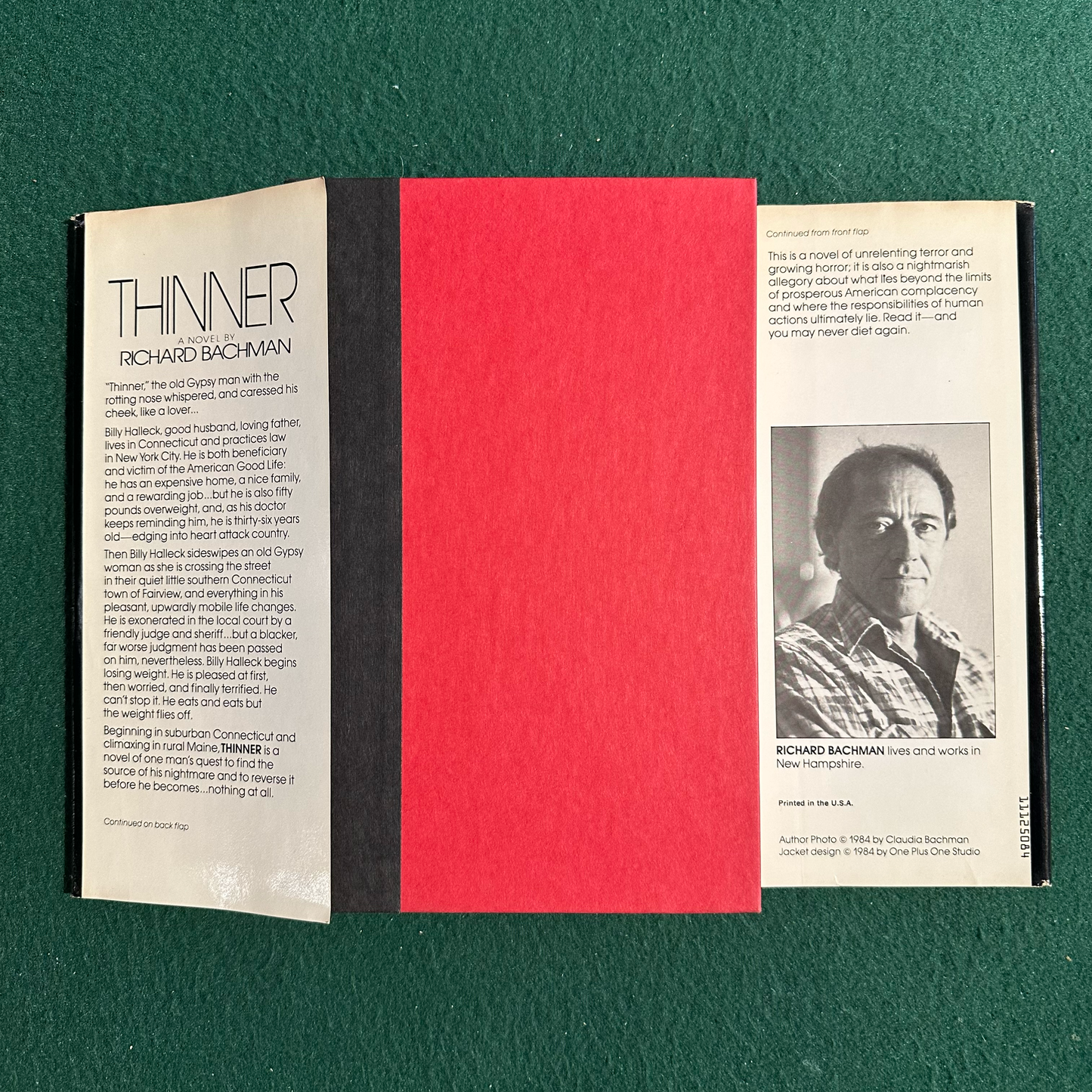 Vintage Horror Hardback: Stephen King writing as Richard Bachman - Thinner