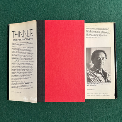 Vintage Horror Hardback: Stephen King writing as Richard Bachman - Thinner