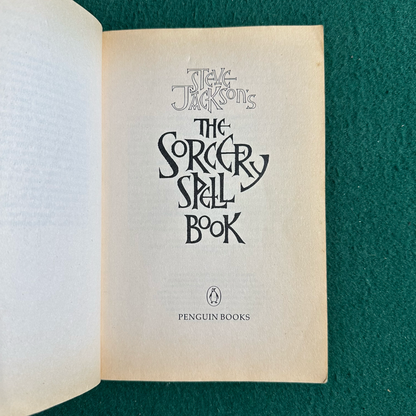 Vintage Fantasy Paperback: Steve Jackson - The Sorcery Spell Book