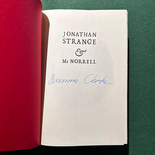 Vintage Fantasy Hardback: Susanna Clarke - Jonathan Strange & Mr Norrell SIGNED FIRST EDITION