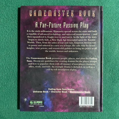 TTRPG Hardback: Fading Suns: Pax Alexius