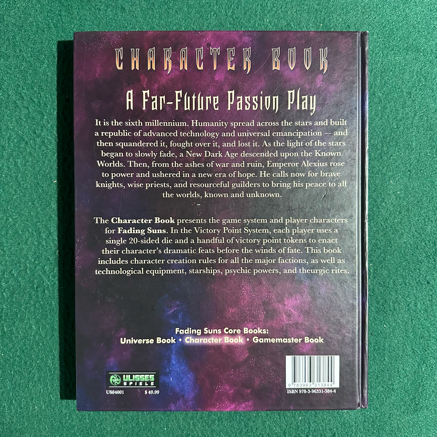 TTRPG Hardback: Fading Suns: Pax Alexius