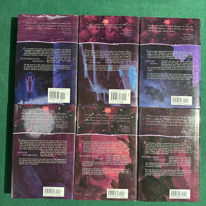 Vintage Fantasy Hardbacks: Forgotten Realms: R A Salvatore's War of the Spider Queen Books 1-6 FIRST EDITIONS