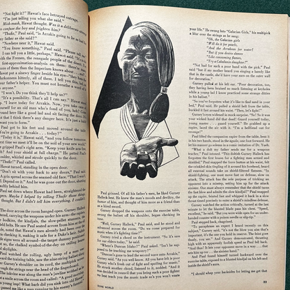 Vintage Sci-fi Magazine: Analog: Science Fact - Science Fiction - Complete World of Dune and Prophet of Dune serializations FRANK HERBERT