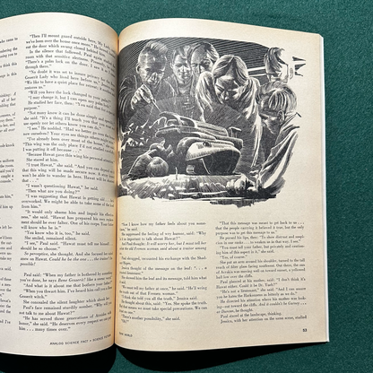Vintage Sci-fi Magazine: Analog: Science Fact - Science Fiction - Complete World of Dune and Prophet of Dune serializations FRANK HERBERT