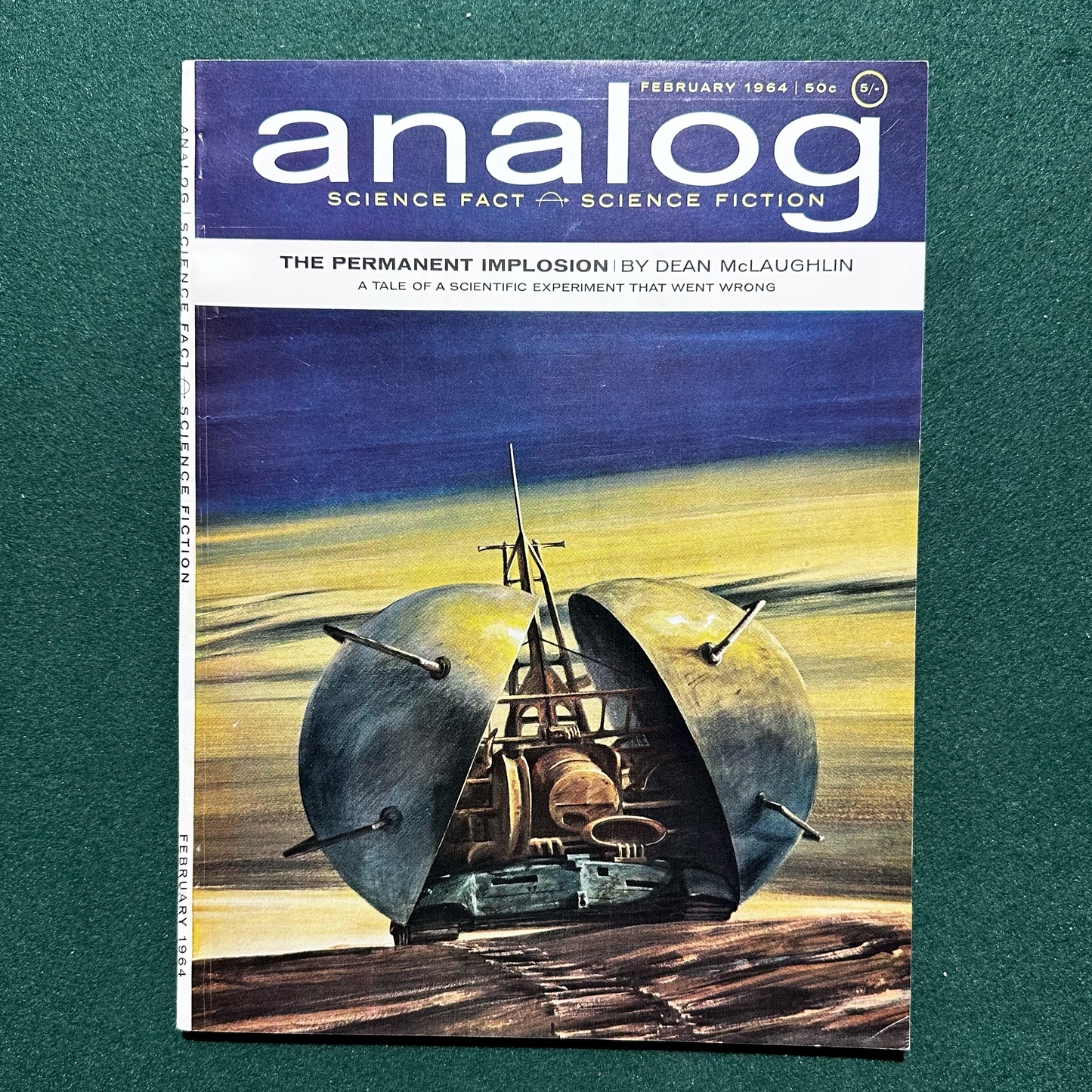 Vintage Sci-fi Magazine: Analog: Science Fact - Science Fiction - Complete World of Dune and Prophet of Dune serializations FRANK HERBERT