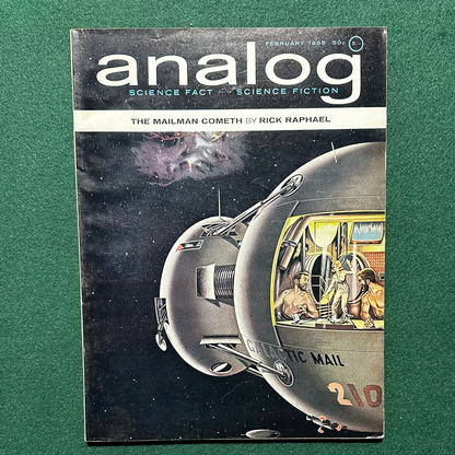 Vintage Sci-fi Magazine: Analog: Science Fact - Science Fiction - Complete World of Dune and Prophet of Dune serializations FRANK HERBERT
