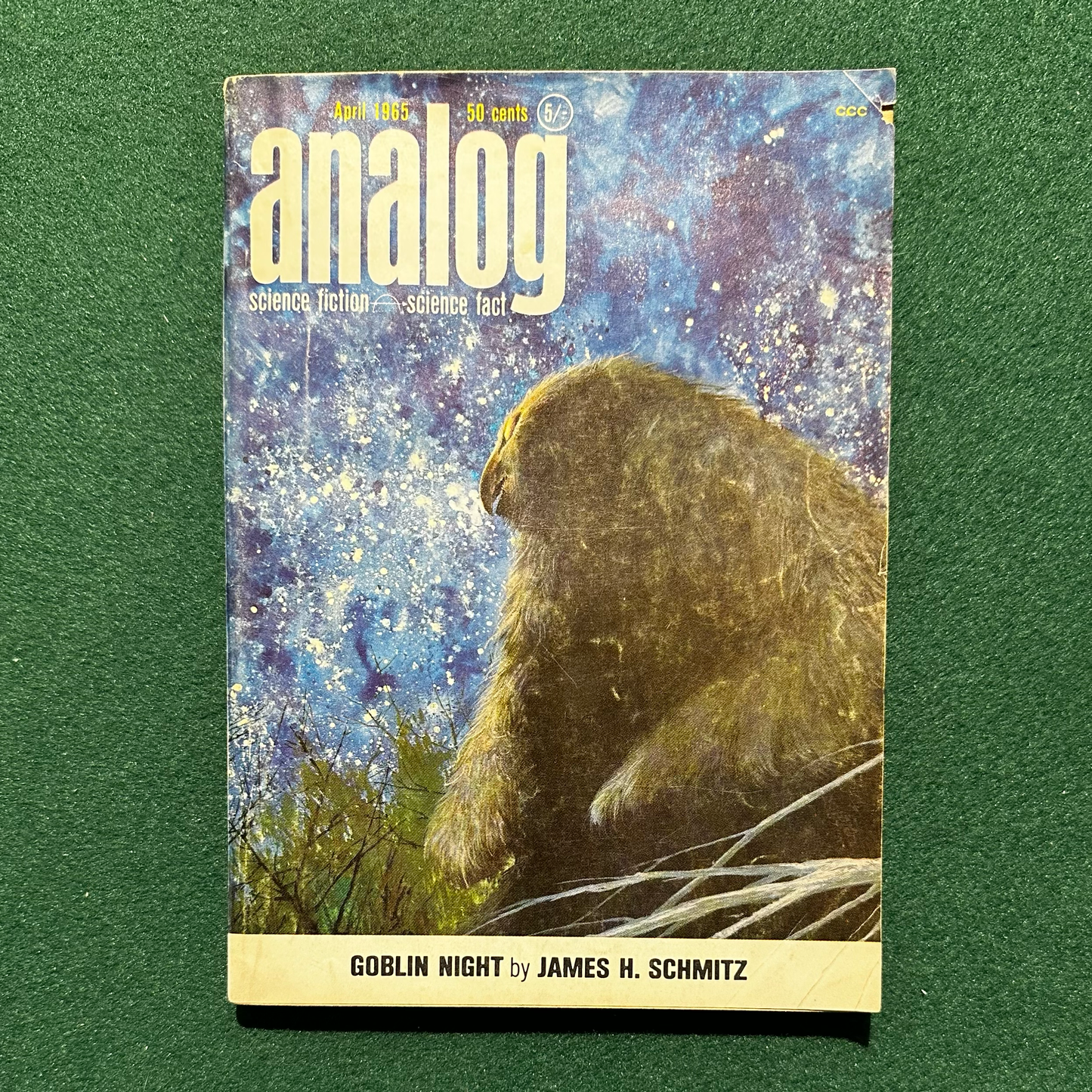 Vintage Sci-fi Magazine: Analog: Science Fact - Science Fiction - Complete World of Dune and Prophet of Dune serializations FRANK HERBERT