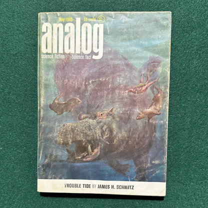 Vintage Sci-fi Magazine: Analog: Science Fact - Science Fiction - Complete World of Dune and Prophet of Dune serializations FRANK HERBERT